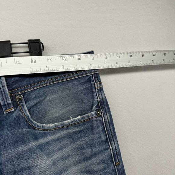 Diesel Jeans Mens 33x30 FIt 34x30 Regular Straight Whisker Larkee Button Fly y2k - Picture 3 of 12